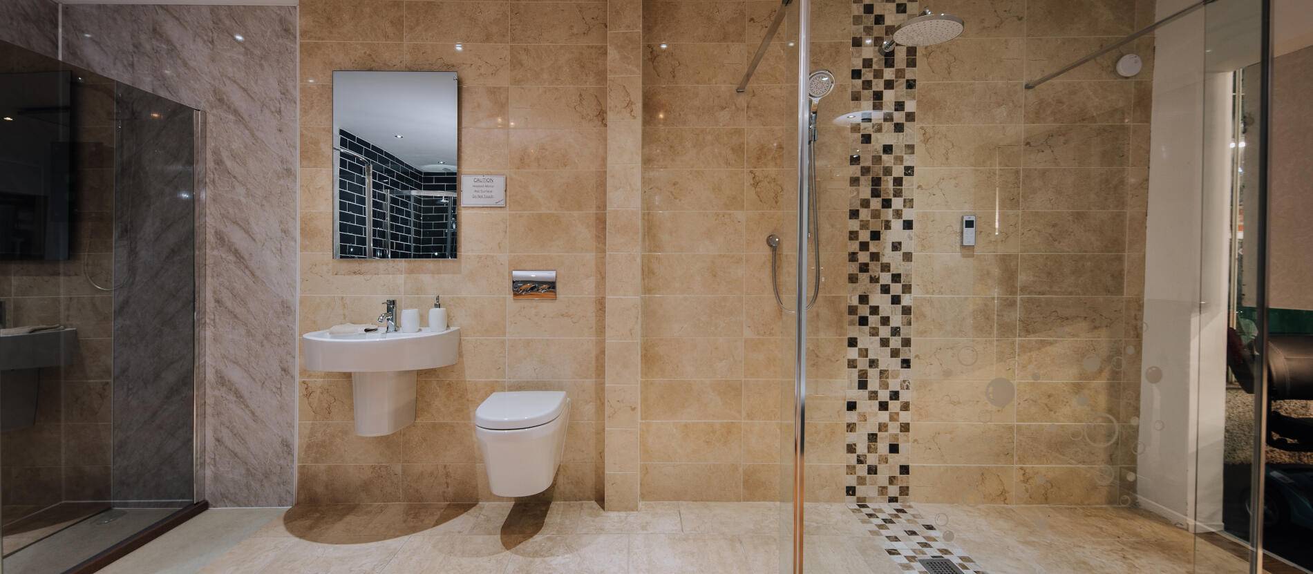 floor level luxury wet room